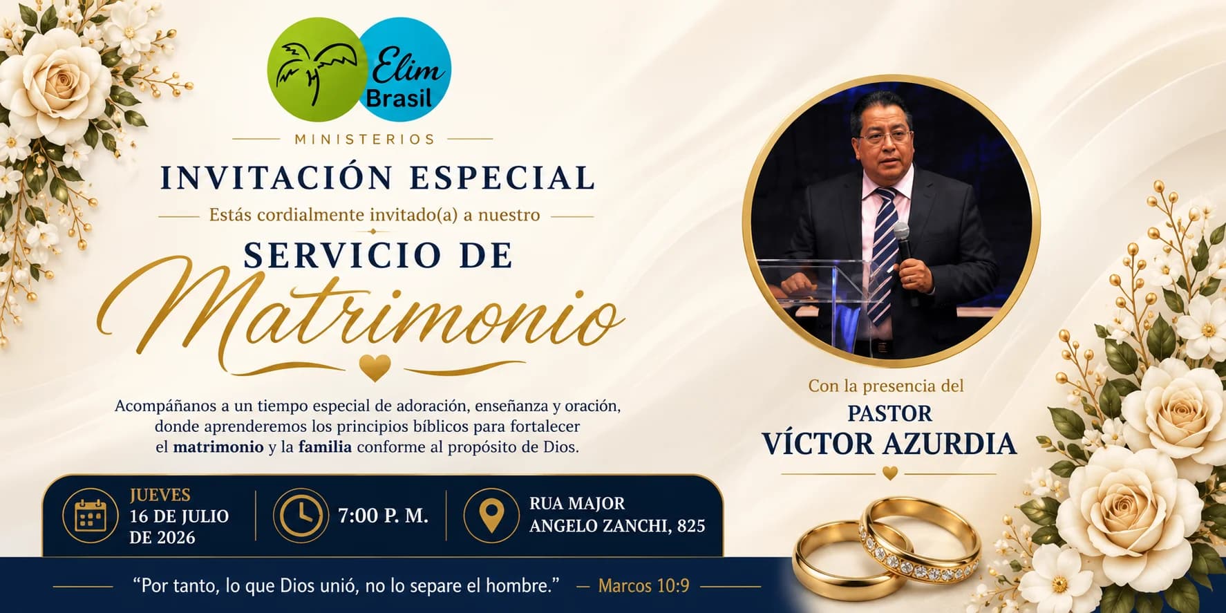 Servicio de Matrimonio